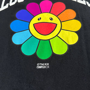 Takashi Murakami ComplexCon Los Angeles Black Flower Tee