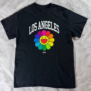 Takashi Murakami ComplexCon Los Angeles Black Flower Tee