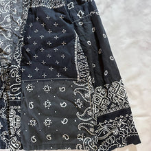 Load image into Gallery viewer, Kapital Kakashi Black Paisley Patchwork Kimono Shirt