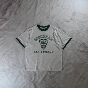 Icecream Skateboards White Hammerhead Ringer Tee