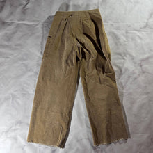 Load image into Gallery viewer, Stussy Corduroy Tan Waist-Tie Pants