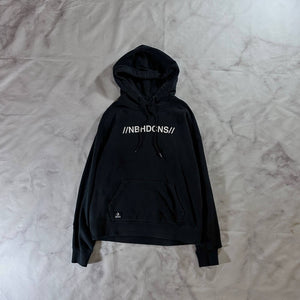 Neighborhood x Converse Distressed Dark Navy Hoodie