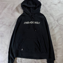 Load image into Gallery viewer, Neighborhood x Converse Distressed Dark Navy Hoodie