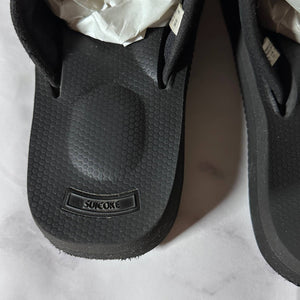 Suicoke Moto-Cab Black Suede