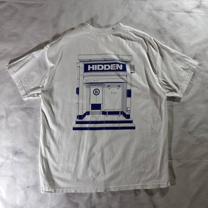 Hidden NY Shop Tee White/Blue