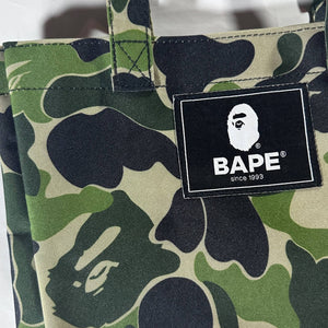 Bape First Camo Green Mini Tote Bag