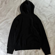 Load image into Gallery viewer, New York Or Nowhere Knit Black Text Logo Hoodie