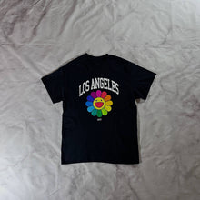 Load image into Gallery viewer, Takashi Murakami ComplexCon Los Angeles Black Flower Tee