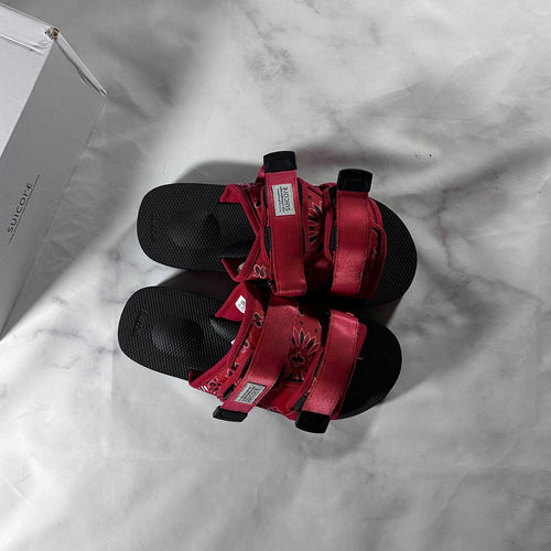 Suicoke Moto-Cab Red Paisley Nylon