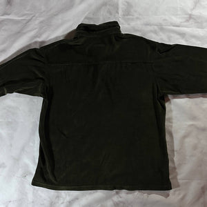 Strawberry Olive Velour Rugby Shirt