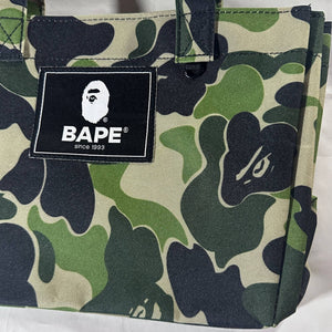 Bape First Camo Green Mini Tote Bag