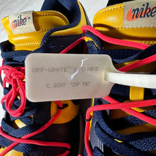 Load image into Gallery viewer, Off-White x Nike Dunk Low Michigan Navy/Gold