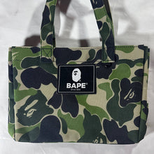 Load image into Gallery viewer, Bape First Camo Green Mini Tote Bag